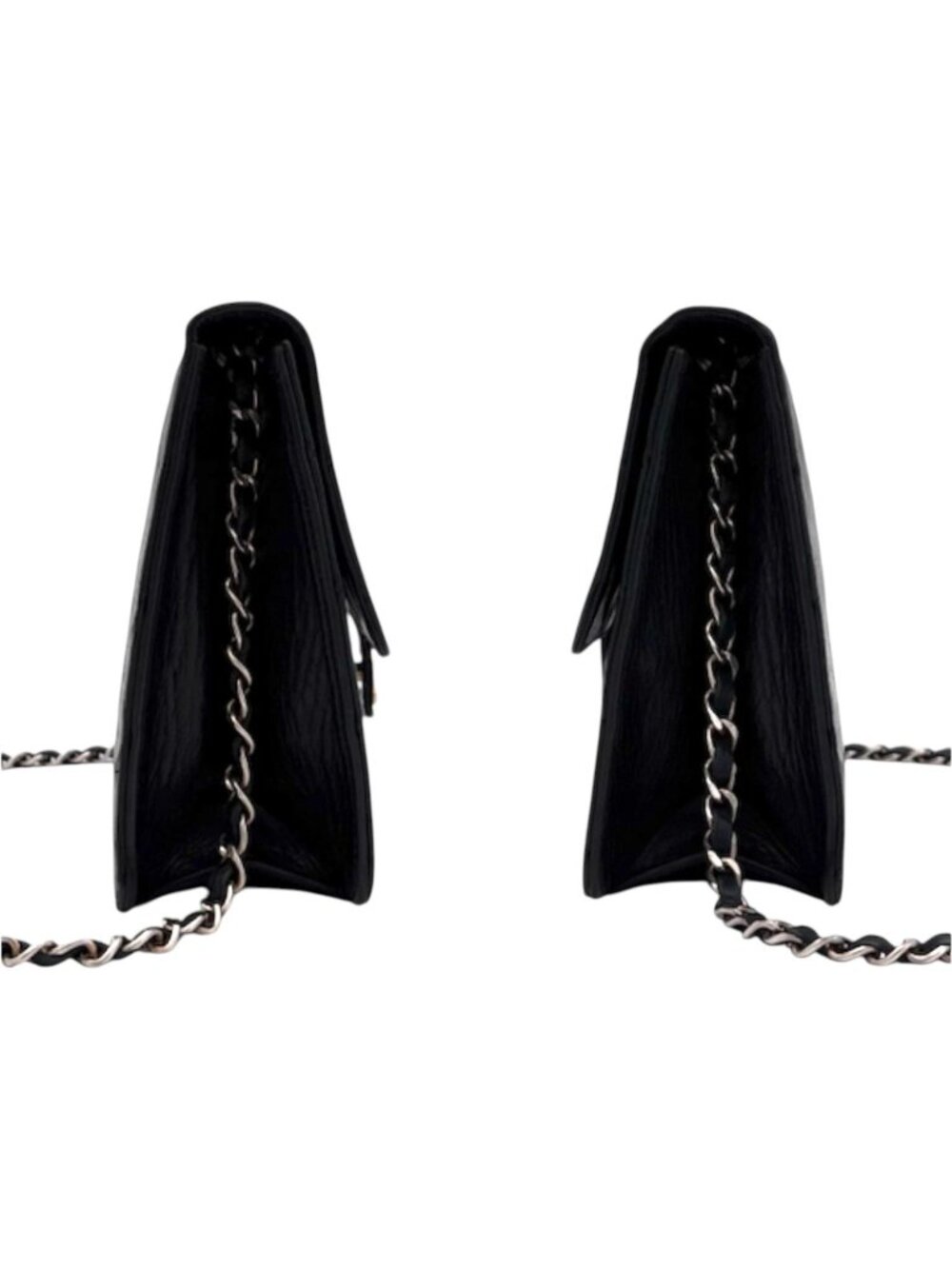 7791655CR T6 Chanel Crossbody Bag Black Lambskin - Picture 6 of 11